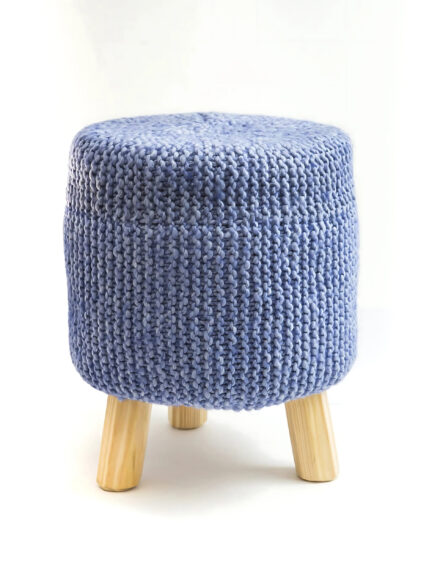 Pufe de lã redondo [ALL]