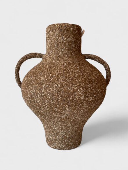 Vaso em papel machê (alças) [VF]