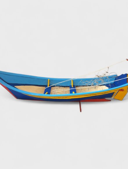 Escultura canoa caiçara (M) [EGR]