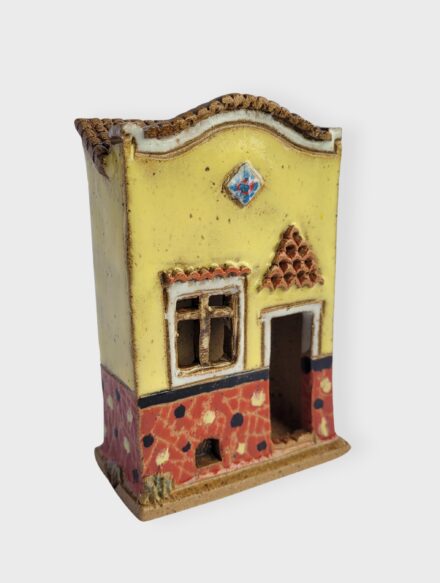 Escultura em cerâmica - casa [WCO]