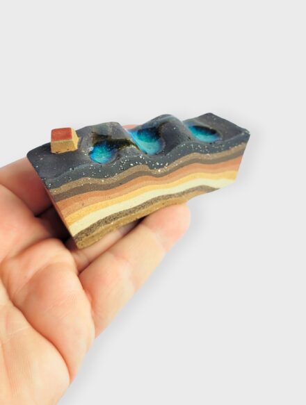 Escultura em cerâmica – casa e solos [WCO]