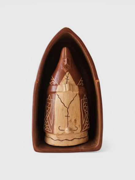 Nossa Senhora Aparecida de Barro c/oratório {NE}
