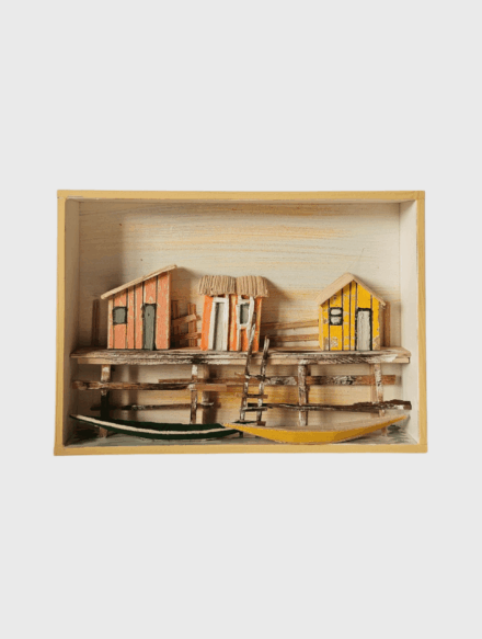 Quadro Escultura Palafita M {RR}