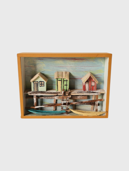 Quadro Escultura Palafita P {RR}