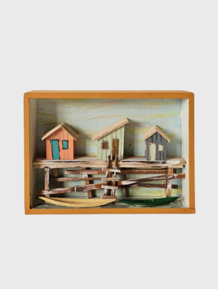 Quadro Escultura Palafita P {RR}