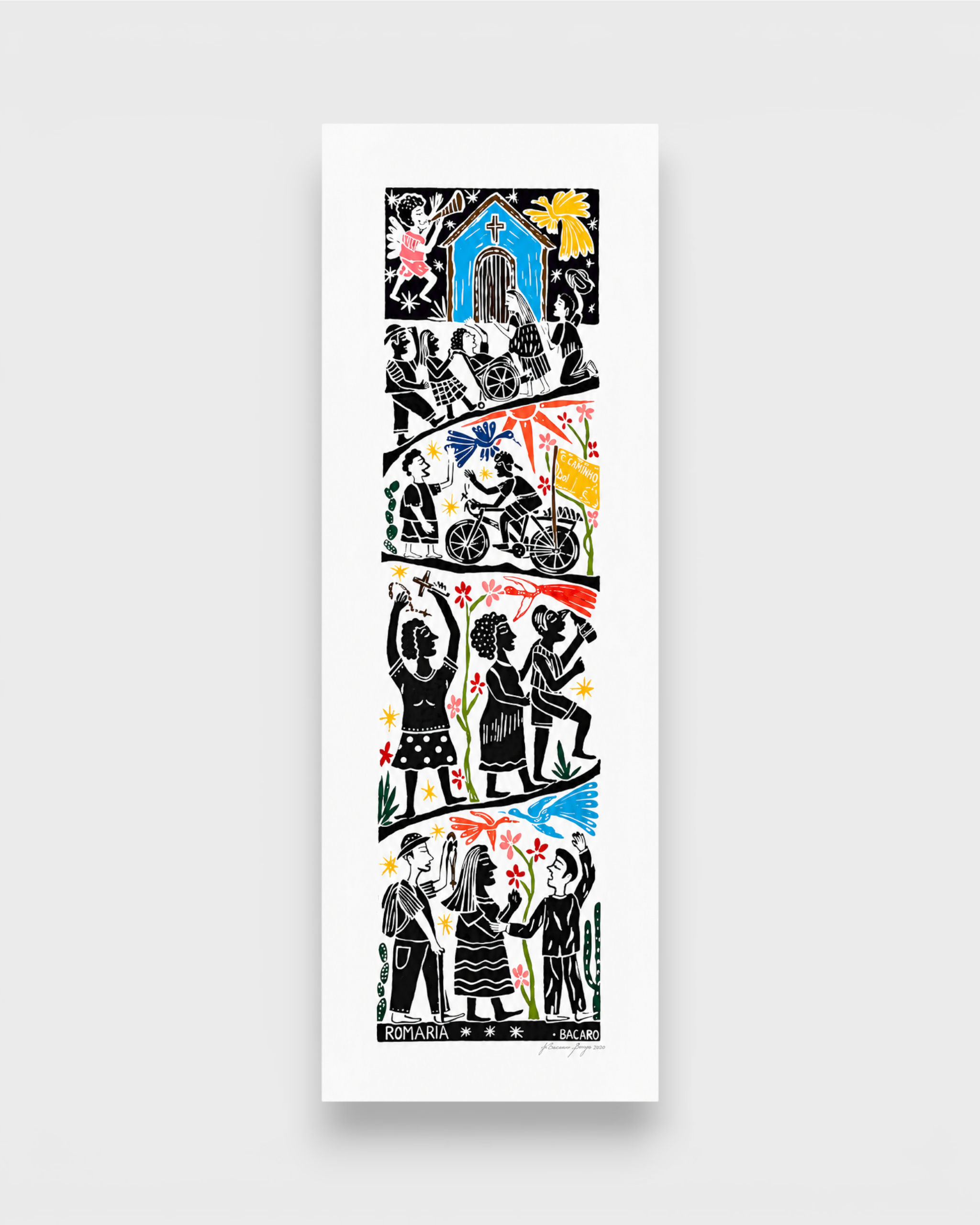 Xilogravura 33x96 {BB}