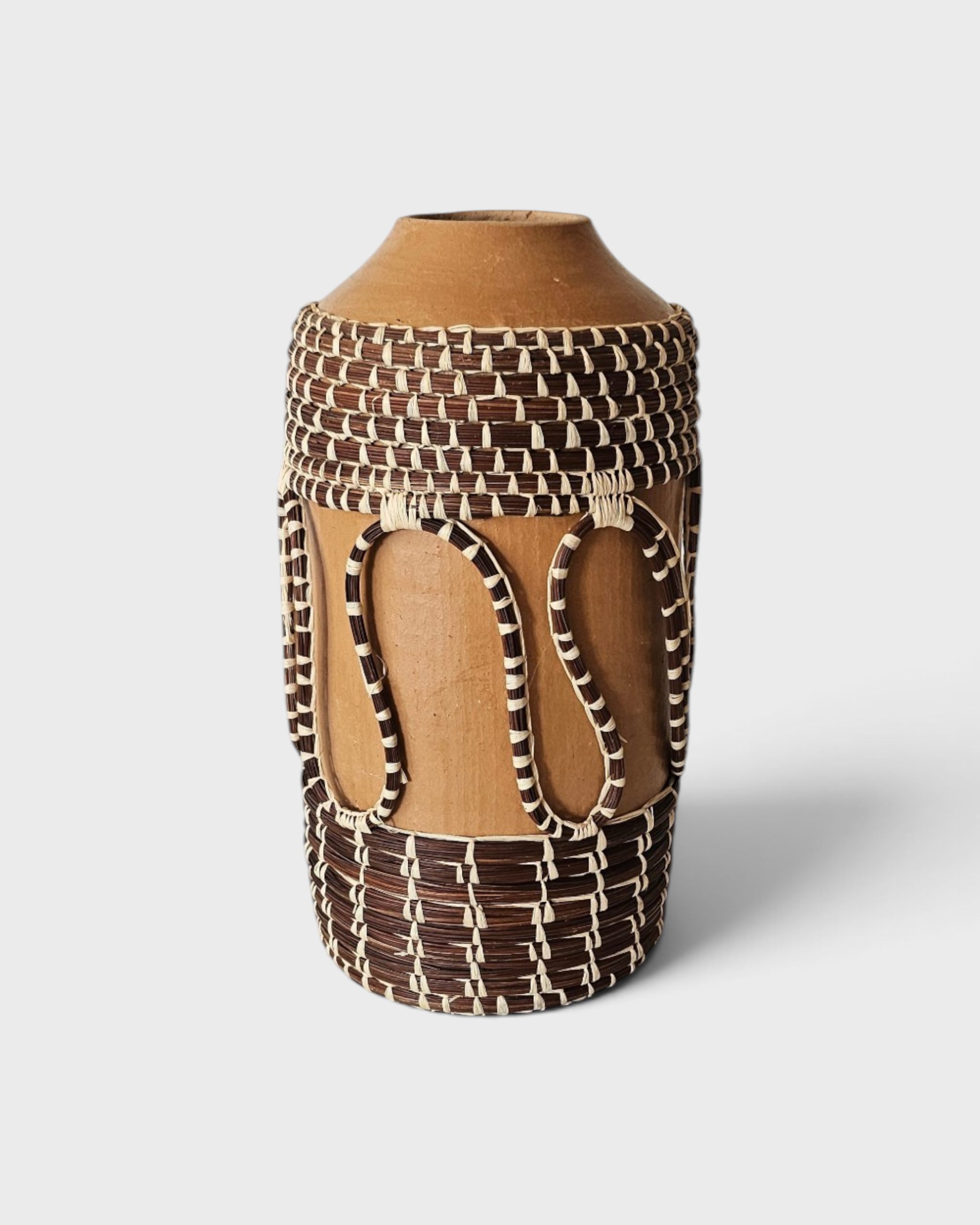 Garrafa Ceramica com Piaçava {CCS} - Imagem 3