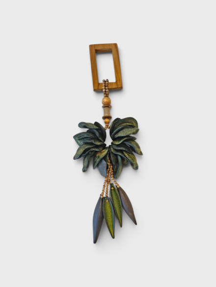 Colar Decorativo Jacaranda Verde {DT}