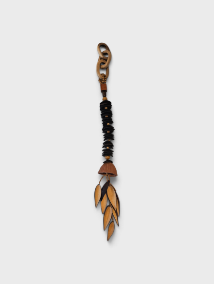 Colar Decorativo Jacaranda Com Argila {DT}